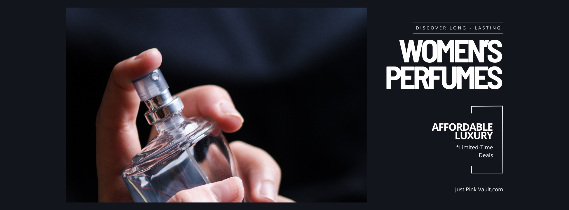 Affordable women’s perfumes in Pakistan – discounted deals and new fragrances by Just Pink Vault