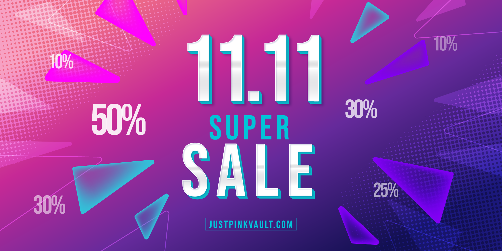 11 11 sale Just pink vault