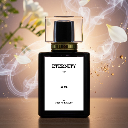 Clean, confident, and timeless — inspired by Calvin Klein Eternity. A perfect everyday fragrance for modern men.